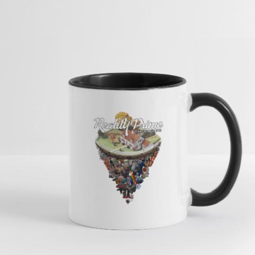Reality Prime (Front Facing, On White) - Contrast Coffee Mug