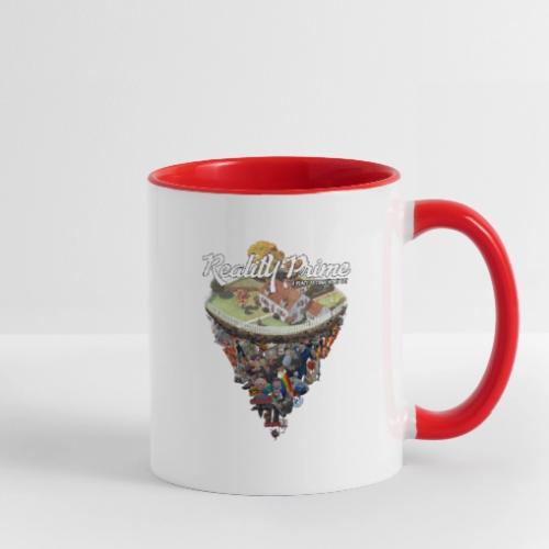 Reality Prime (Front Facing, On White) - Contrast Coffee Mug