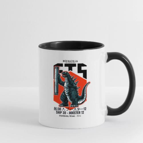 MECHAZILLA - FT-5, Black Text Edition - Contrast Coffee Mug
