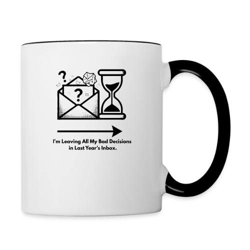 Last Year's Inbox T-Shirt - Contrast Coffee Mug