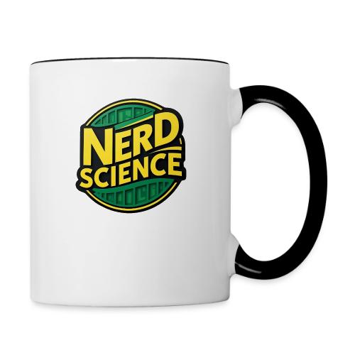 Nerd Science Logo contrast coffee mug