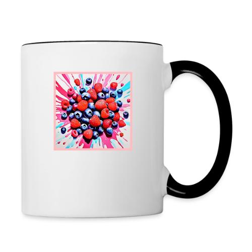 Berry Blast: Fruity Fun - Contrast Coffee Mug