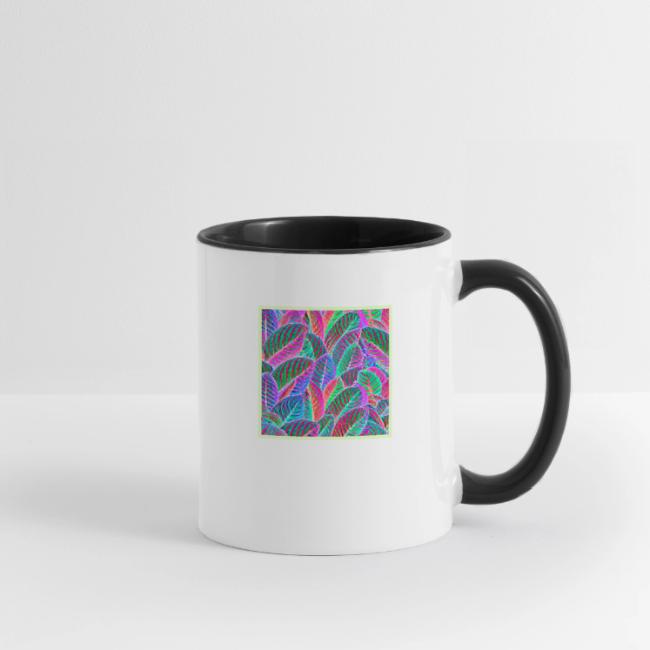 Vivid Leaf Pattern Design