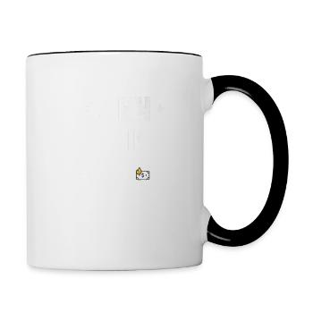 Barn Dad Equestrian Premium - Contrast Coffee Mug - white/black - Right