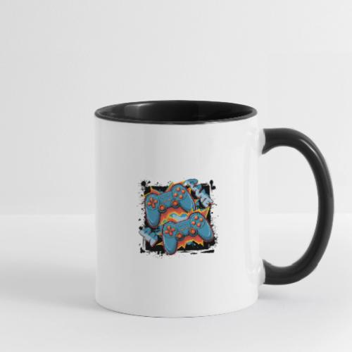 Two Player Game On! - Contrast Coffee Mug