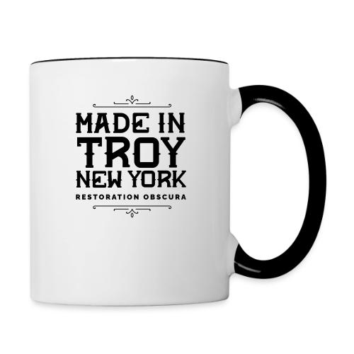 RO Made in Troy Makers Mark - Contrast Coffee Mug