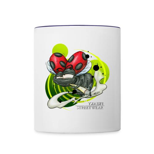 Fly Ladybug - Contrast Coffee Mug