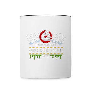 Ghost - Contrast Coffee Mug - white/black - Front