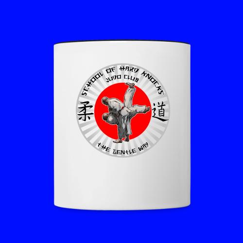 Judo Shirt Judo Accessories School of Hards Knocks - Contrast Coffee Mug