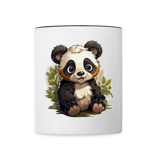 Charming Panda - Contrast Coffee Mug