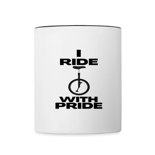 I Ride With Pride - Contrast Coffee Mug