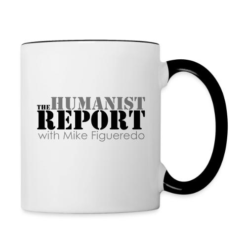 The Humanist Report Podcast Logo - Contrast Coffee Mug