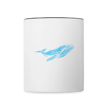 Environmental protection nature conservation Ocean - Contrast Coffee Mug - white/black - Front