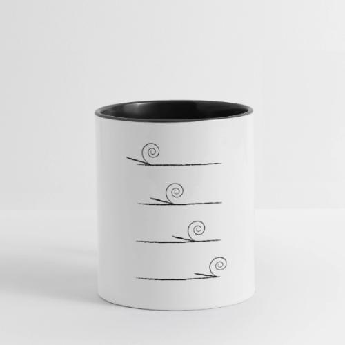 Wood Shavings - Contrast Coffee Mug