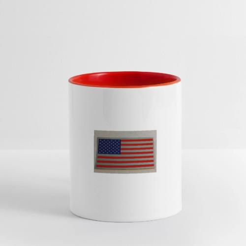 US Flag - Contrast Coffee Mug