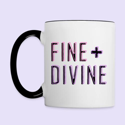 Fine & Divine Slimline - Contrast Coffee Mug