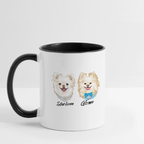 Starleena and Gizmo - Contrast Coffee Mug