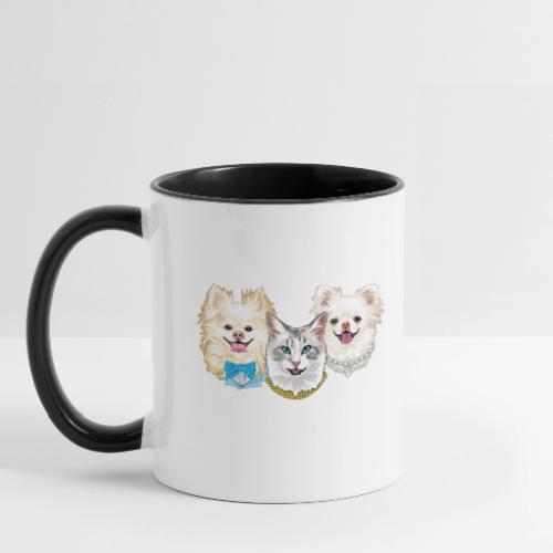 The Furry Kiddos - Contrast Coffee Mug