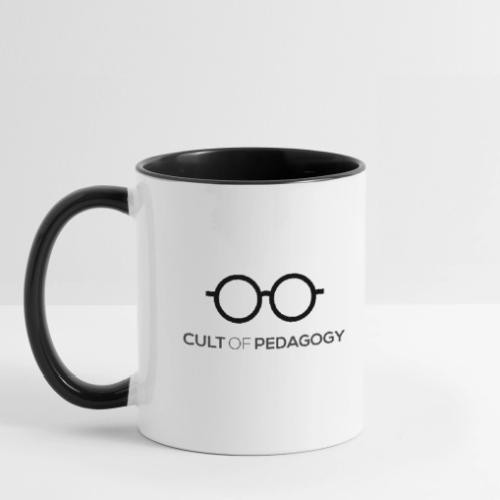 Cult of Pedagogy (black text) - Contrast Coffee Mug