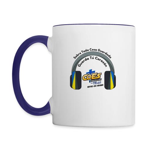 CoEsRadio Sobre Toda Cosa - Contrast Coffee Mug
