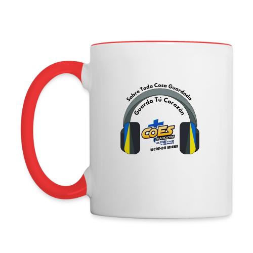 CoEsRadio Sobre Toda Cosa - Contrast Coffee Mug