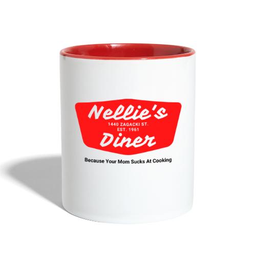 Nellie's Diner (Front Only - BT) - Contrast Coffee Mug