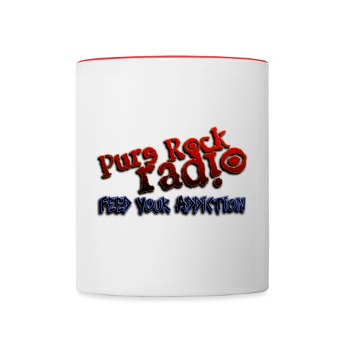 purerockradio feedaddiction transp 1300px - Contrast Coffee Mug
