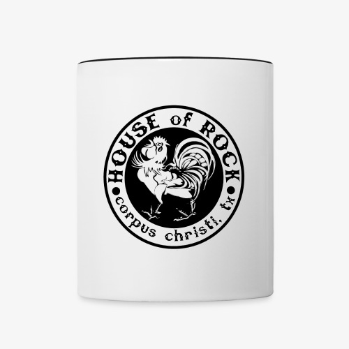 House of Rock round logo - Contrast Coffee Mug