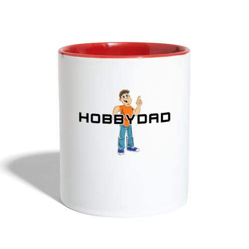 HobbyDad Cartoon - Contrast Coffee Mug
