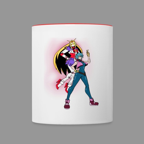 Allenby and Nobel Gundam - Contrast Coffee Mug
