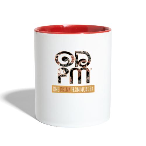 ODFM PODCAST™ One Drink From Murder - Contrast Coffee Mug