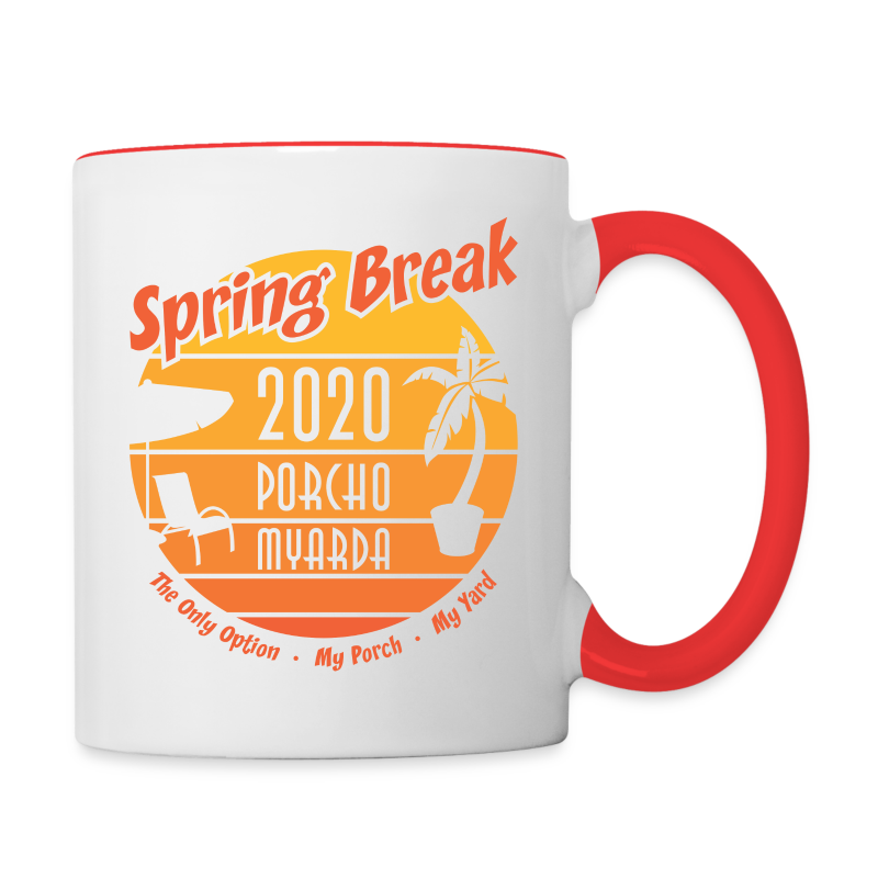 Spring Break 2020 Porcho Myarda - Contrast Coffee Mug