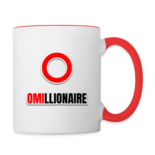 Omillionaire Red Circle - Contrast Coffee Mug