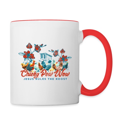 Chicky Pow Wow - Contrast Coffee Mug