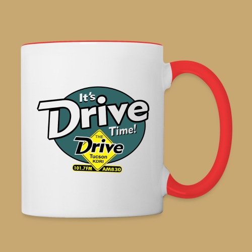 Oval Drive w Logo - Contrast Coffee Mug