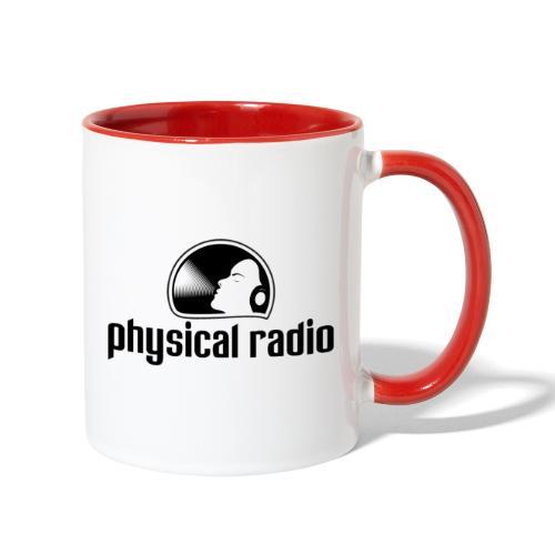 Physical Radio Black Logo Limited Edition - Contrast Coffee Mug