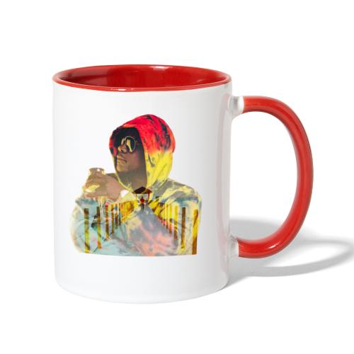 Bishop Portrait Monogram - Contrast Coffee Mug