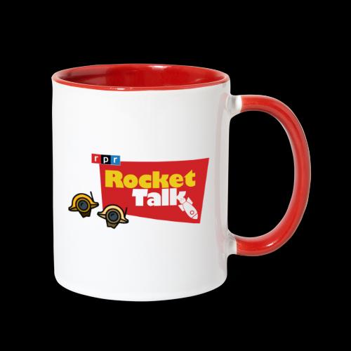 Rocket Talk, from Rebel Public Radio - Contrast Coffee Mug
