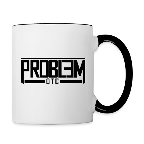 Logo Problem OTC png - Contrast Coffee Mug