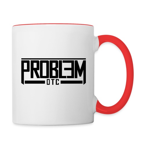 Logo Problem OTC png - Contrast Coffee Mug