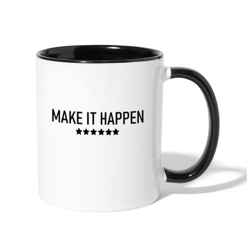 Make It Happen - Contrast Coffee Mug