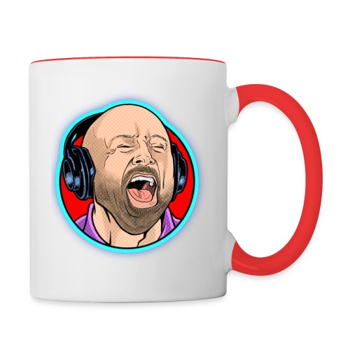 Vince - Laughing Icon - Contrast Coffee Mug