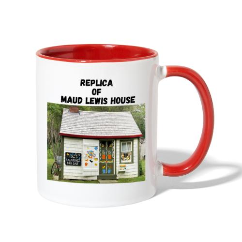 Replica of the Maud Lewis House - Contrast Coffee Mug