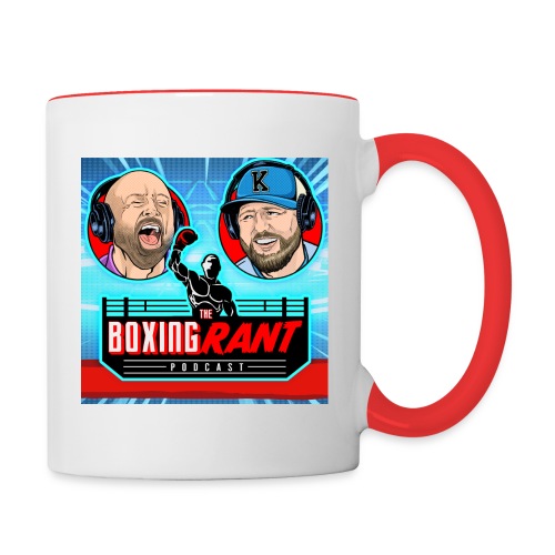 The Boxing Rant - Podcast Cover - Contrast Coffee Mug