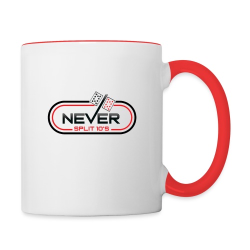 Never Split 10's Merchandise - Contrast Coffee Mug