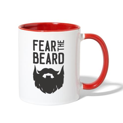 Fear the Beard - Contrast Coffee Mug