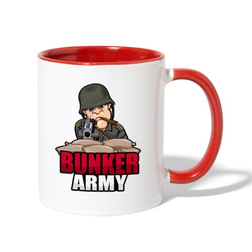 BUNKER ARMY Logo 2 - Contrast Coffee Mug