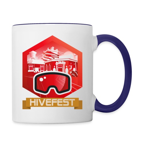 HiveFest V Banner - Contrast Coffee Mug