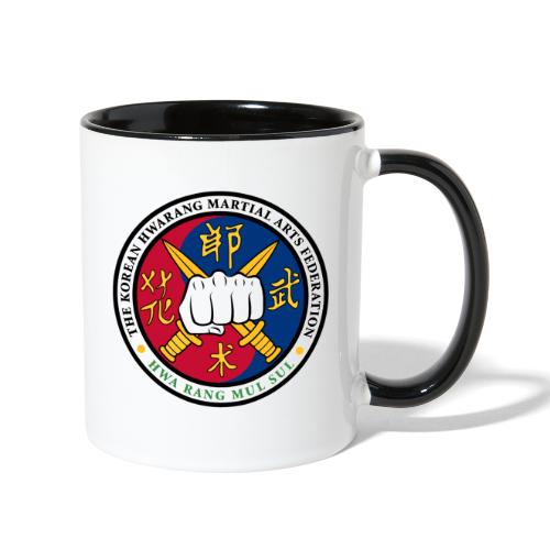 The Korean Hwarang Martial Arts Federation crest. - Contrast Coffee Mug