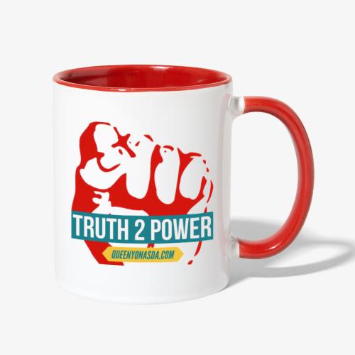 TRUTH 2 POWER RED - Contrast Coffee Mug